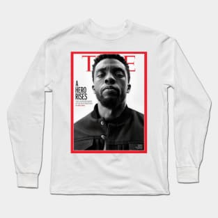 Chadwick Boseman, Wakanda forever Long Sleeve T-Shirt